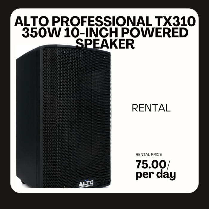 Alto Professional TX310 350W 10-inch Powered Speaker