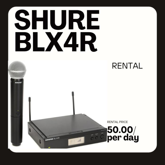 SHURE BLX4R